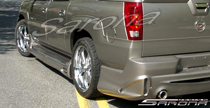 Custom Cadillac Escalade E.X.T. Side Skirts  Truck (2002 - 2012) - $590.00 (Part #CD-008-SS)